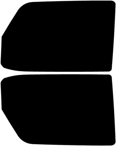 Precut Premium Nano Carbon Professional Window Tint يناسب Jeep Gladiator 2020-2026 2 نوافذ أمامية Precut Film Factory مناسب لسيارة Jeep Gladiator لتحقيق أقصى قدر من تقليل الحرارة والخصوصية. (35% الظل) in Kuwait