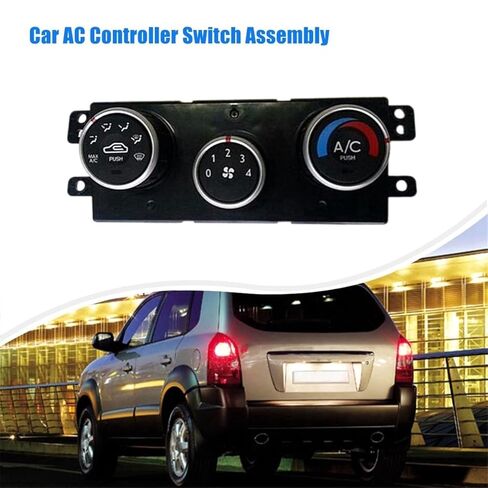 مفتاح Air Con 97250-0L001 97250-2EXXX متوافق مع Hyundai for Tucson Manual 2005-2006 مجموعة وحدة التحكم في لوحة تكييف السيارة in Kuwait