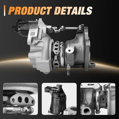 TD025L4B 49373-07014 Turbocharger Kit w/Actuator & Gasket For 2016-2021 Honda Civic 1.5L in Saudi Arabia