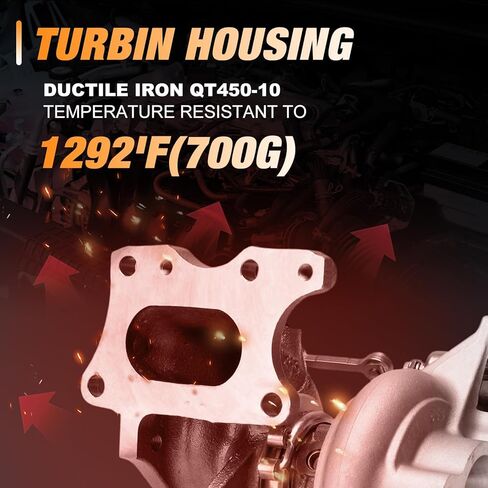 TD025L4B 49373-07014 Turbocharger Kit w/Actuator & Gasket For 2016-2021 Honda Civic 1.5L in Saudi Arabia