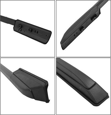 ECOTRIC سقف الرف الجانبي القضبان + القضبان المتقاطعة المتوافقة مع 2018-2024 Honda Odyssey (جميع الموديلات) الألومنيوم + البلاستيك 4 قطع على السطح الأمتعة سقف رف استبدال الناقل البضائع ل08L04-THR-100 08L02-THR-102 in Kuwait