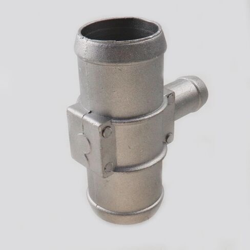 Aluminum Engine Radiator Coolant Hose Connector Water Outlet Heater Inlet Pipe fit for Audi A3 A4 A5 A6 A8 TT VW GTI Passat Golf N90692901 627006 in Saudi Arabia