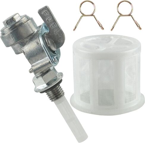 310573GS Generator Petcock Fuel Tank Shut Off Valve with Fuel Tank Filter 204743GS Gas Switch Compatible with Honda EU1000i EU2000i EU3000i Compatible with Generac 1800 3250 3600 7500 in Kuwait