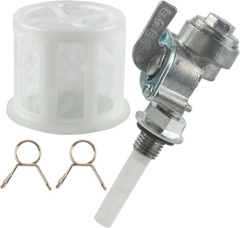 310573GS Generator Petcock Fuel Tank Shut Off Valve with Fuel Tank Filter 204743GS Gas Switch Compatible with Honda EU1000i EU2000i EU3000i Compatible with Generac 1800 3250 3600 7500 in Kuwait