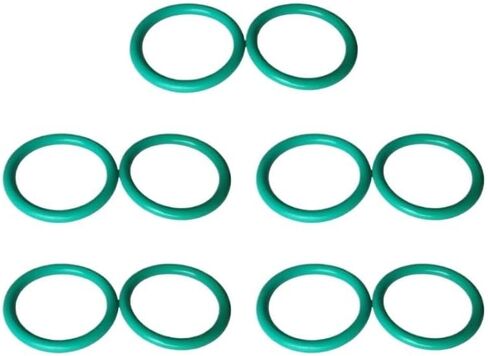 10 قطعة ID44mm الأخضر الفلور المطاط O-حلقة ختم طوقا للدراجات النارية انخفاض الشحن in Kuwait