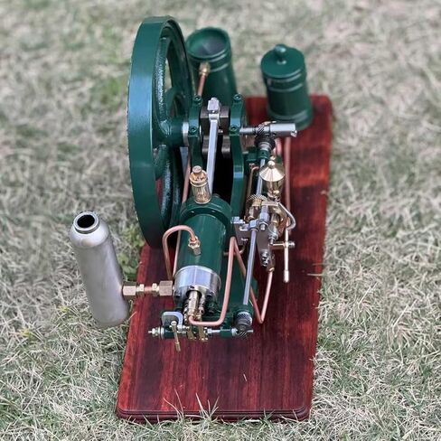 ENGINEDIY Retrol Engine D16 That Runs, 4 Stroke Engine Model for Adults, Stationary Engines Models with Water-Cooled Pump, Vintage Decor Cool Science Gadgets Engineering Gift in Saudi Arabia