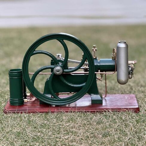 ENGINEDIY Retrol Engine D16 That Runs, 4 Stroke Engine Model for Adults, Stationary Engines Models with Water-Cooled Pump, Vintage Decor Cool Science Gadgets Engineering Gift in Saudi Arabia