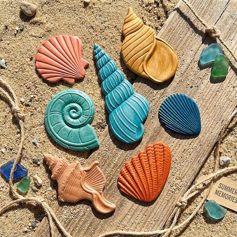 Seafood Sea Shell Die Cuts for Card Making, Conch Metal Cutting Dies, Metal Die Cutting Mold, Scrapbooking Dies, DIY Etched Embossing Stencil for Crafts in Kuwait