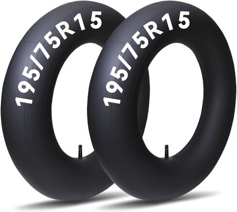 2 Pack 195/75R15 Inner Tube 205/70R15 185R15 Tire Tubes with Short Straight Valve Stem in Saudi Arabia