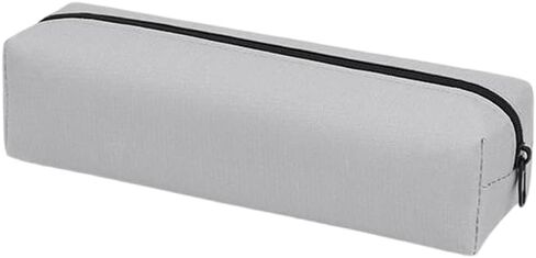 Multicolor Simple Cute Pencil Case For Students & Office Use (Gray White) in Saudi Arabia