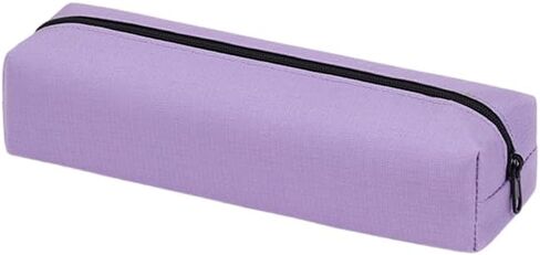Multicolor Simple Cute Pencil Case For Students & Office Use (Gray White) in Saudi Arabia