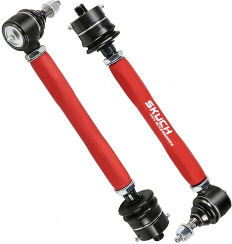 قضيب ربط عالي التحمل 0–6 بوصة قابل للتعديل لـ 2001-2010 Chevy Silverado & GMC Sierra 2500HD 3500HD 4WD - ترقية التوجيه الأمامي للشاحنات المرفوعة in Saudi Arabia