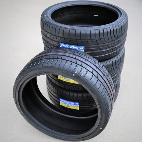 Set of 4 (FOUR) Accelera Iota ST68 All-Season Truck/SUV Performance Radial Tires-265/35R22 265/35/22 265/35-22 102V Load Range XL 4-Ply BSW Black Side Wall UTQG 400AA in Kuwait