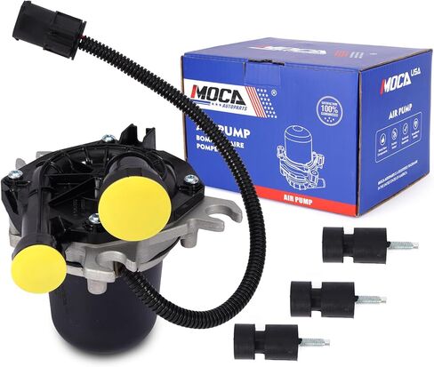 مضخة حقن الهواء الثانوية MOCA متوافقة مع 2007-2013 لسيارة BMW 328i 3.0L، 2008-2013 128i 3.0L، 2009-2013 328i xDrive 3.0L، 2012-2013 328i 2.0L، 2007-2008 328xi 3.0L in Kuwait