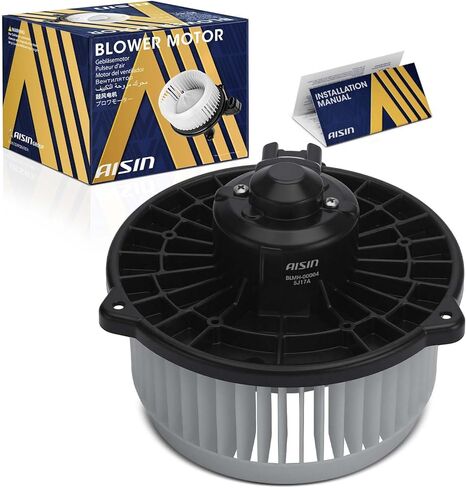 AISIN AFTERMARKET BLMH-00004 HVAC Blower Motor with Wheel Assembly - Compatible with Honda CR-V 2002-2006, Civic 2001-2005, Element 2003-2011, Acura EL 2001-2005 in Kuwait