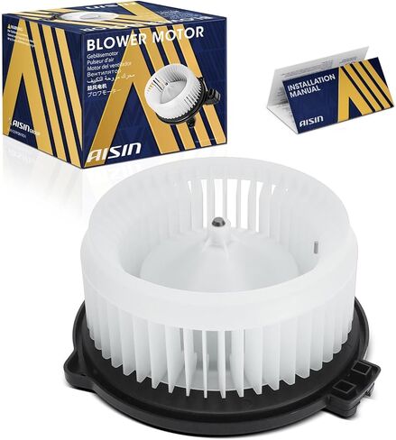 AISIN AFTERMARKET BLMH-00004 HVAC Blower Motor with Wheel Assembly - Compatible with Honda CR-V 2002-2006, Civic 2001-2005, Element 2003-2011, Acura EL 2001-2005 in Kuwait