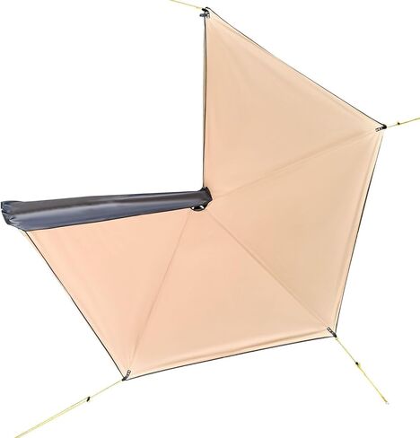 270-Degree Vehicle Awning - 52 sq.ft Waterproof UV50+ Car Side Shelter with Carry Bag for SUVs, Vans, and Trucks - All-Weather Free-Standing Overland Camping Awning in Kuwait
