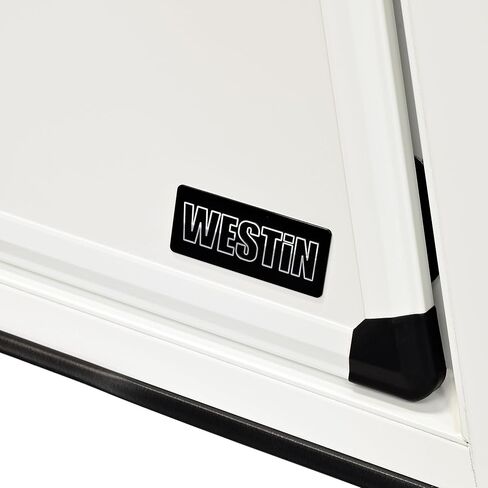 Westin 16-14150 EXP Truck Cap with Solid Front Glass fits 2022-2026 Tundra Crew Cab 5'5" Bed Gloss White in Kuwait