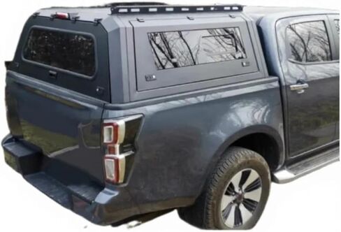 غطاء سرير شاحنة للطرق الوعرة 4X4 من Majolaory متوافق مع غطاء Isuzu D-max للحماية من جميع الأحوال الجوية خفيف الوزن ومظلة ذات سقف صلب ومظلة للتخييم in Kuwait