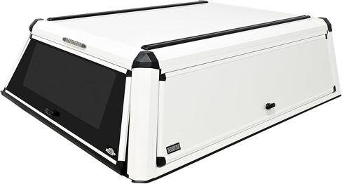 غطاء شاحنة Westin 16-14150S EXP مع زجاج أمامي منزلق يناسب 2022-2026 Tundra Crew Cab 5'5" سرير أبيض لامع in Kuwait