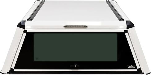 Westin 16-14760 EXP Truck Cap with Solid Front Glass fits 2020-2026 Ram 2500 3500 Crew Cab 6'4" Bed Gloss White in Kuwait