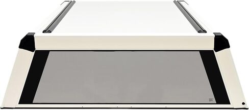 Westin 16-14760 EXP Truck Cap with Solid Front Glass fits 2020-2026 Ram 2500 3500 Crew Cab 6'4" Bed Gloss White in Kuwait