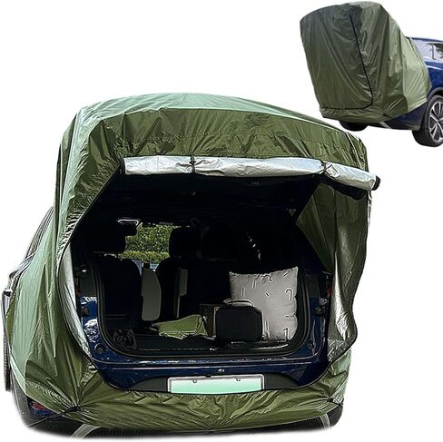 Truck Tailgate Tent - Camping Tent for SUV Tailgate - Quick Setup Outside Sun-Blocking Camping Gear for Adults Couples Fishing Trips Desert Hunting Beach in Kuwait
