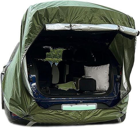 Truck Tailgate Tent - Camping Tent for SUV Tailgate - Quick Setup Outside Sun-Blocking Camping Gear for Adults Couples Fishing Trips Desert Hunting Beach in Kuwait