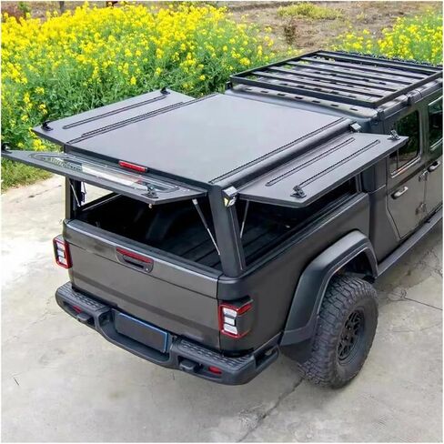 Majolaory Custom Hardtop Canopy Compatible for F150 Hilux Ranger Raptor Pickup Truck Camper in Kuwait