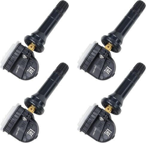TPMS Sensors Set of 4 Rubber Snap-in Pre-Programmed Tire Pressure Sensor 433MHz Fit for Subaru Crosstrek 2022-2025 Ascent Forester 2019–2025 Replaces 28103-FL00E 28103-FL00A in Saudi Arabia