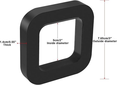 8pcs 2 Inch Hitch Receiver Silencer Pad,Eliminate Noise and Provide Cushion Between receivers and Tow hitches Reduce Rattle Fits Trailer Hitch Receiver in Kuwait