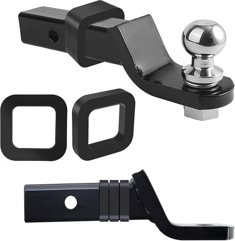 8pcs 2 Inch Hitch Receiver Silencer Pad,Eliminate Noise and Provide Cushion Between receivers and Tow hitches Reduce Rattle Fits Trailer Hitch Receiver in Kuwait