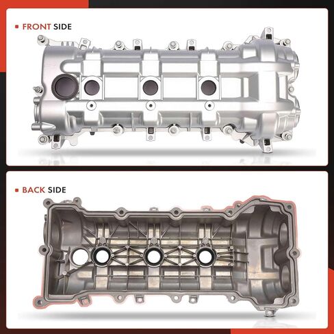 A-Premium Upgraded Aluminum Right Side Engine Valve Cover with Valve Cover Gasket & Bolt Compatible with Ram 1500 & Jeep Grand Cherokee, Wrangler, Cherokee, Wrangler JK & Dodge & Chrysler & Volkswagen in Kuwait
