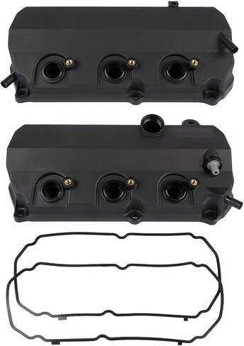 Pair Engine Valve Cover LH+RH Compatible with Mitsubishi Outlander 2007-2009 V6 3.0L OE# 1035A840 1035A702 in Saudi Arabia