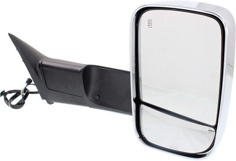 Garage-Pro Driver & Passenger Side Power Heated Towing Mirrors for Ram 2500 3500 2013-2018 Power Fold, Signal Light, Memory, Puddle Lamp, Chrome Glass, Towing Package, Blind Spot Mirrors 2 Pack in Kuwait