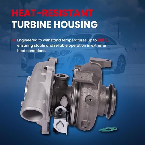 MOCA Turbo Turbocharger GT3782VA Fits for 2004 for Ford E-350 Club Wagon/E-350 E-450 F-250 F-350 F-450 F-550 Super Duty 6.0L in Kuwait