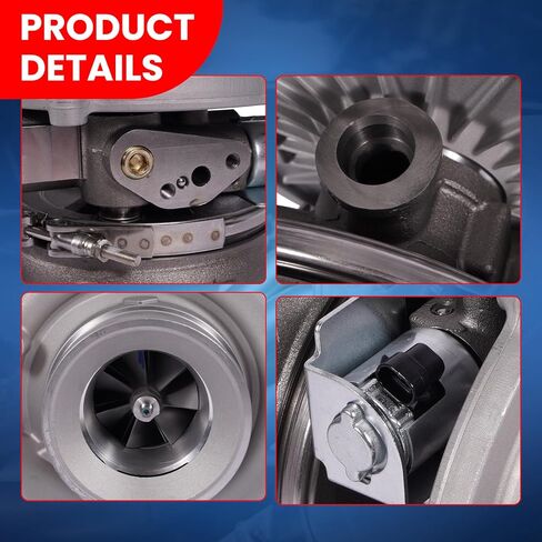 MOCA Turbo Turbocharger GT3782VA Fits for 2004 for Ford E-350 Club Wagon/E-350 E-450 F-250 F-350 F-450 F-550 Super Duty 6.0L in Kuwait