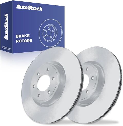 AutoShack Front Brake Rotors for Ford, F-150 2021-2025 Bronco 2022-2024 Expedition 2022-2025, 4WD RWD V6 2.7L 3.0L 3.3L 3.5L V8 5.0L 5.2L - Coated - ArmorStop - 13.78" (350 mm), 6-Lug in Kuwait