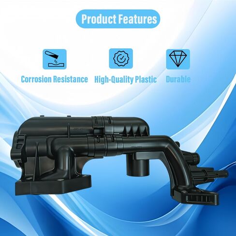 256223CAA0 Engine Coolant Thermostat Housing Compatible with Kia Sorento 2014-2017 Compatible with Hyundai Santa Fe XL 2010-2017 Replace OE# 256223CAA0,256203CAA0,256213CAA0 in Saudi Arabia