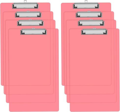 Legal Size Clipboard, 8.5 x 14 Blue Plastic Long Clip Board with Low Profile Clip, 9 x 15 in, Suitable for Legal Lawers and Business, Office Supply in Saudi Arabia