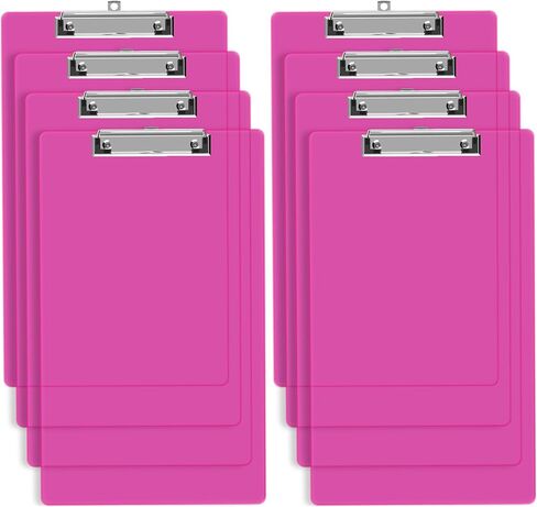 Legal Size Clipboard, 8.5 x 14 Blue Plastic Long Clip Board with Low Profile Clip, 9 x 15 in, Suitable for Legal Lawers and Business, Office Supply in Saudi Arabia
