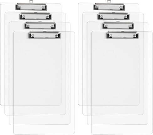 Legal Size Clipboard, 8.5 x 14 Blue Plastic Long Clip Board with Low Profile Clip, 9 x 15 in, Suitable for Legal Lawers and Business, Office Supply in Saudi Arabia