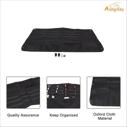 حقيبة تخزين الباب الخلفي من Aunginsy متوافقة مع Toyota FJ Cruiser 2007-2024 منظم صندوق الباب الخلفي ولوحة الباب الخلفي وجيوب تخزين معلقة وصندوق متعدد الأقسام وملحقات توسيع من قماش أكسفورد in Kuwait