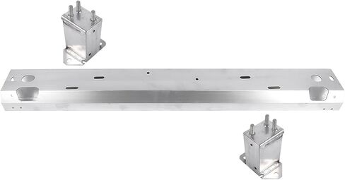 Front Bumper Reinforcement with Extension Bracket Replacement for 2016-2023 Toyota Tacoma Aluminum 5213104031 TO1006243 5202504010 TO1027106 in Kuwait