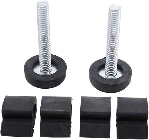 Hood Stopper Bumper Set 6 PCS Hood Bumper Cushions Hood Stopper Bumper Kit Compatible with GMC Chevy Truck 1967-1972 in Kuwait