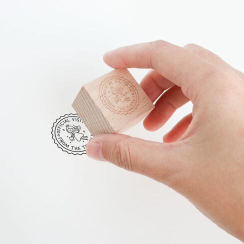 Tooth Fairy Postmark Rubber Stamp, Wooden Stamp, Tooth Fairy Visit Cards, Lost Tooth Letter, Fairy Mail Receipts, Envelope Seal, Journal Decoration, 1.1'' x 1.1'' Impression Size in Saudi Arabia