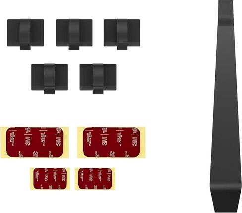 Replacement Adhesive for BlackVue Dash Cam | Double-Sided Mounting Tape Pads Kit for DR970X, DR770X, DR900X, DR750X Front & Rear Camera | Includes Wire Clips and Pry Tool in Saudi Arabia