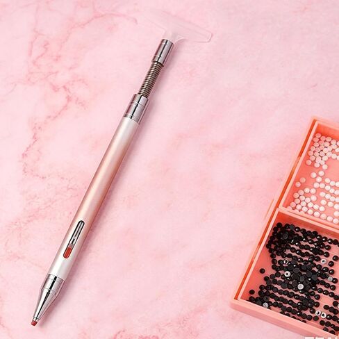NOOEPC Diamond Art Pens, Diamond Art Kits for Adults Refillable Wax Pen Diamond Painting Pen with Correction Plate for Drill Bead Dot Pens for Art Craft Nail in Saudi Arabia