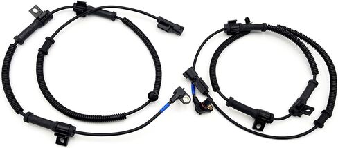2 قطعة مستشعر سرعة العجلات الأمامية اليسرى واليمنى ABS متوافق مع Ford 2011-2012 F250 F350 F-350 Super Duty V8 6.2L 6.7L يستبدل BC3Z2C204C ALS2075 5S12346 in Kuwait