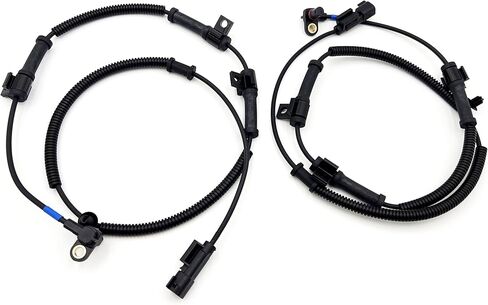 2 قطعة مستشعر سرعة العجلات الأمامية اليسرى واليمنى ABS متوافق مع Ford 2011-2012 F250 F350 F-350 Super Duty V8 6.2L 6.7L يستبدل BC3Z2C204C ALS2075 5S12346 in Kuwait